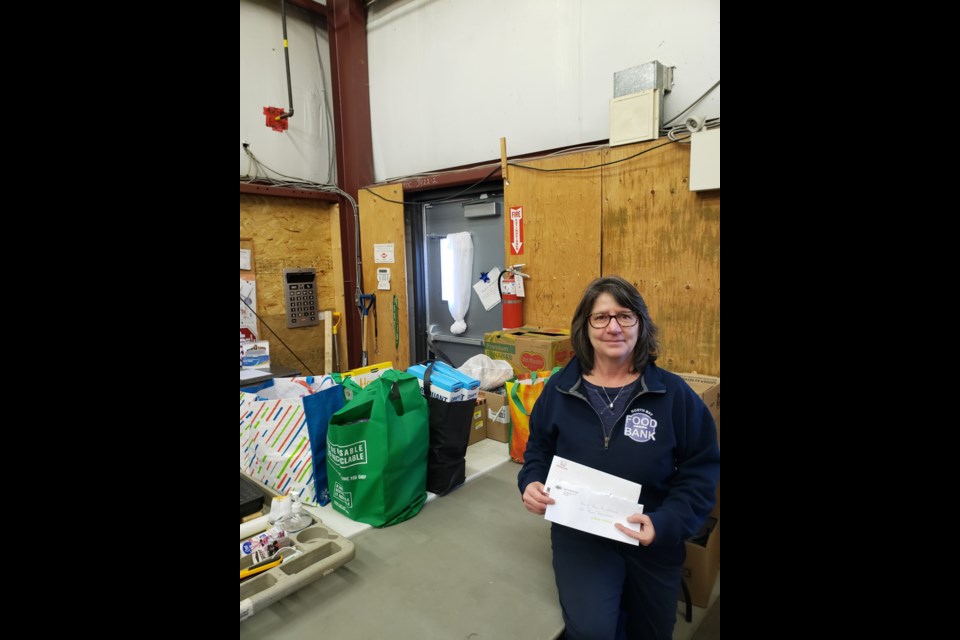 The BayToday team drops off 168 lbs of food at the North Bay Food Bank.