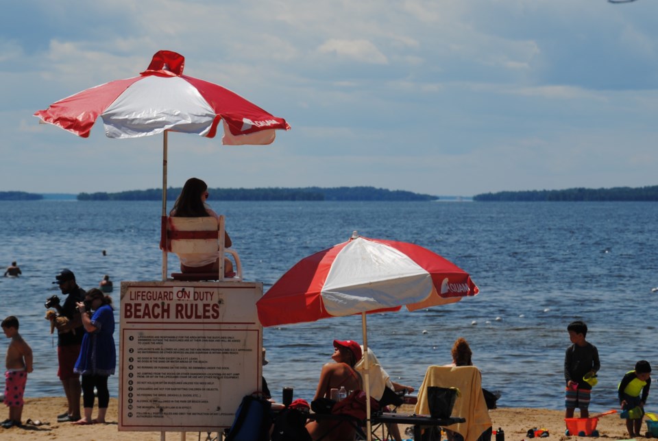 2021 07 28 Lifeguard On Duty Shabogesic Beach (Campaigne)