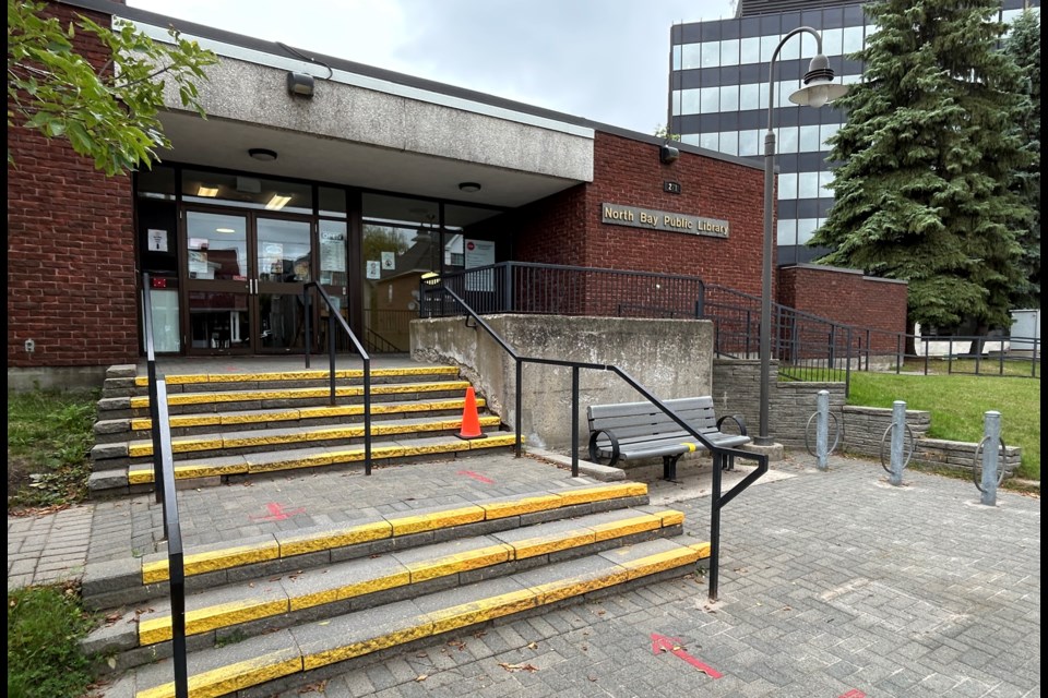 The Worthington St. entrance is undergoing a major renovation