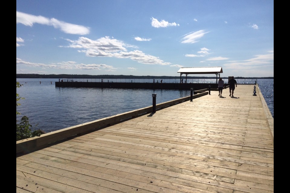 Callander dock on Callander Bay. Jeff Turl/BayToday.