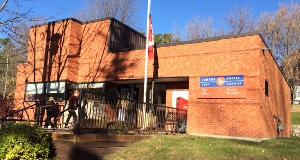 The intruder pried open some personal and commercial mailboxes