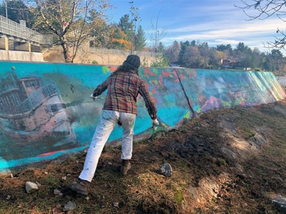 20211129 magnetawan mural