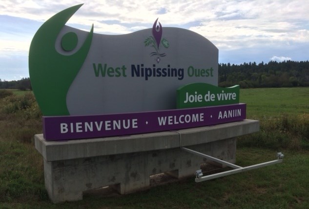 West nipissing entrance sign 2 turl 2016