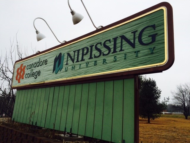 20190830 nipissing canadore education centre entrance sign turl