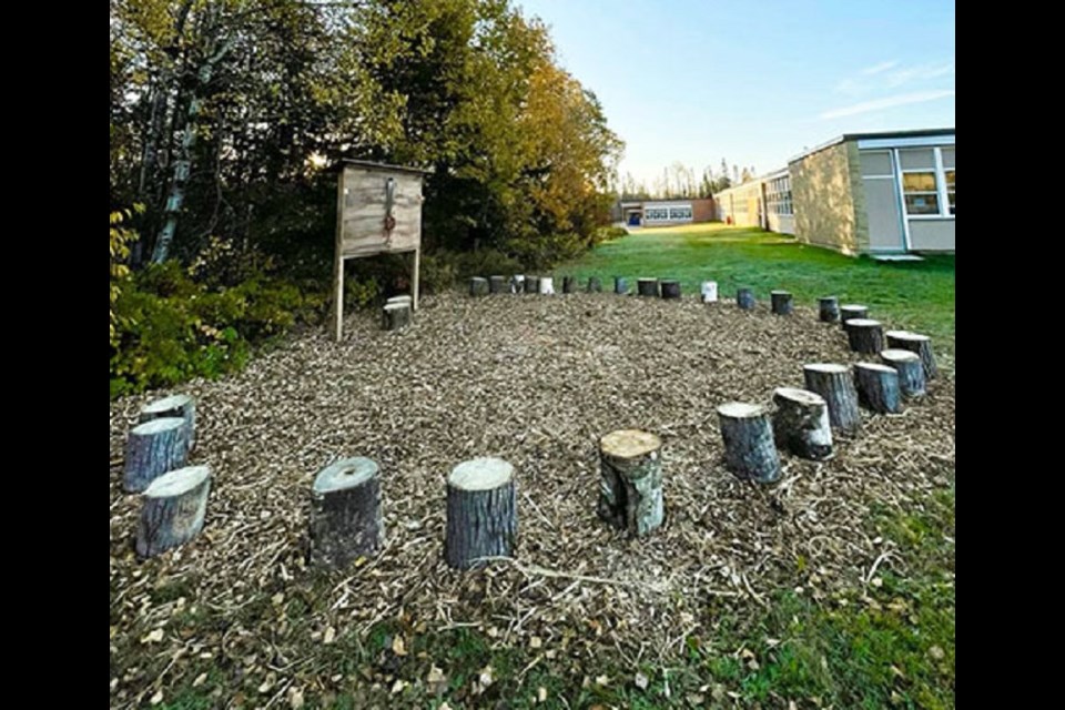 Phelps Central PS outdoor classroom