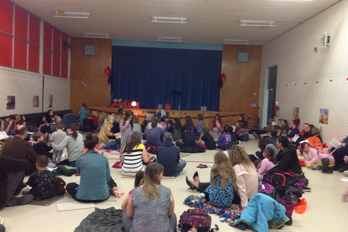 J.W. Trusler Public School breaks out pj's and cookies for literacy and ...