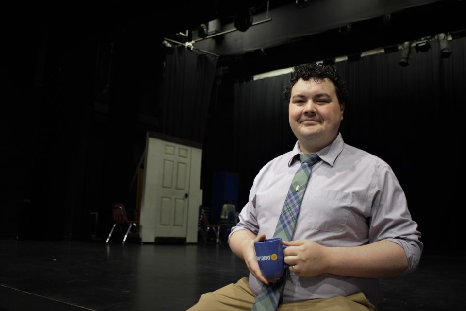 Joshua Pride directs the Summer Challenge program and is passionate about local theatre. Photo by Ryen Veldhuis.  