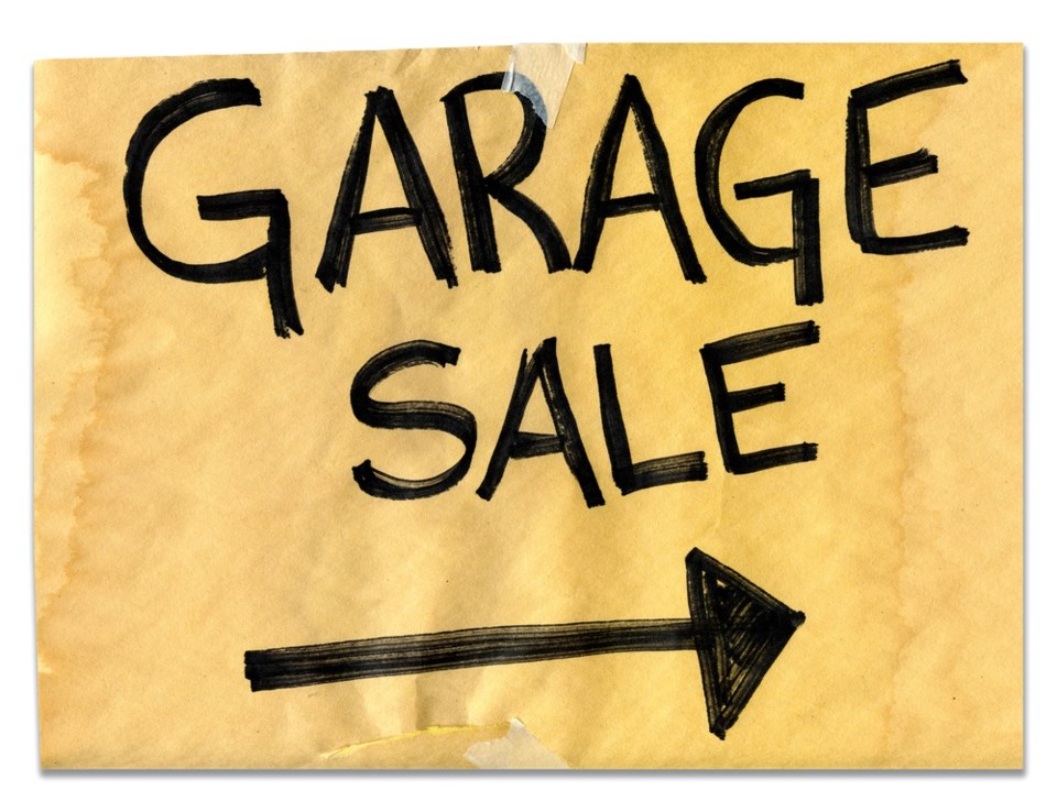 garage sale shutterstock_56691610