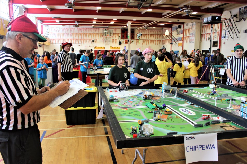 Over 200 students came from North Bay and area to compete over the weekend. Photo by Ryen Veldhuis.