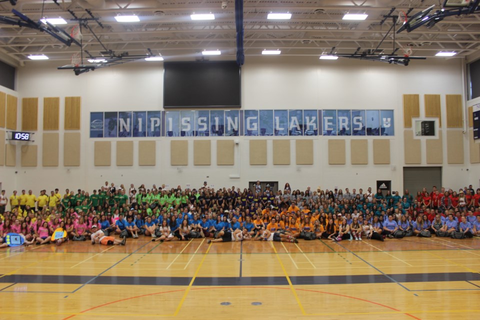 Last of the '90s, Nipissing welcomes 12 teams of students this week with a slew of activities. Photo by Ryen Veldhuis.