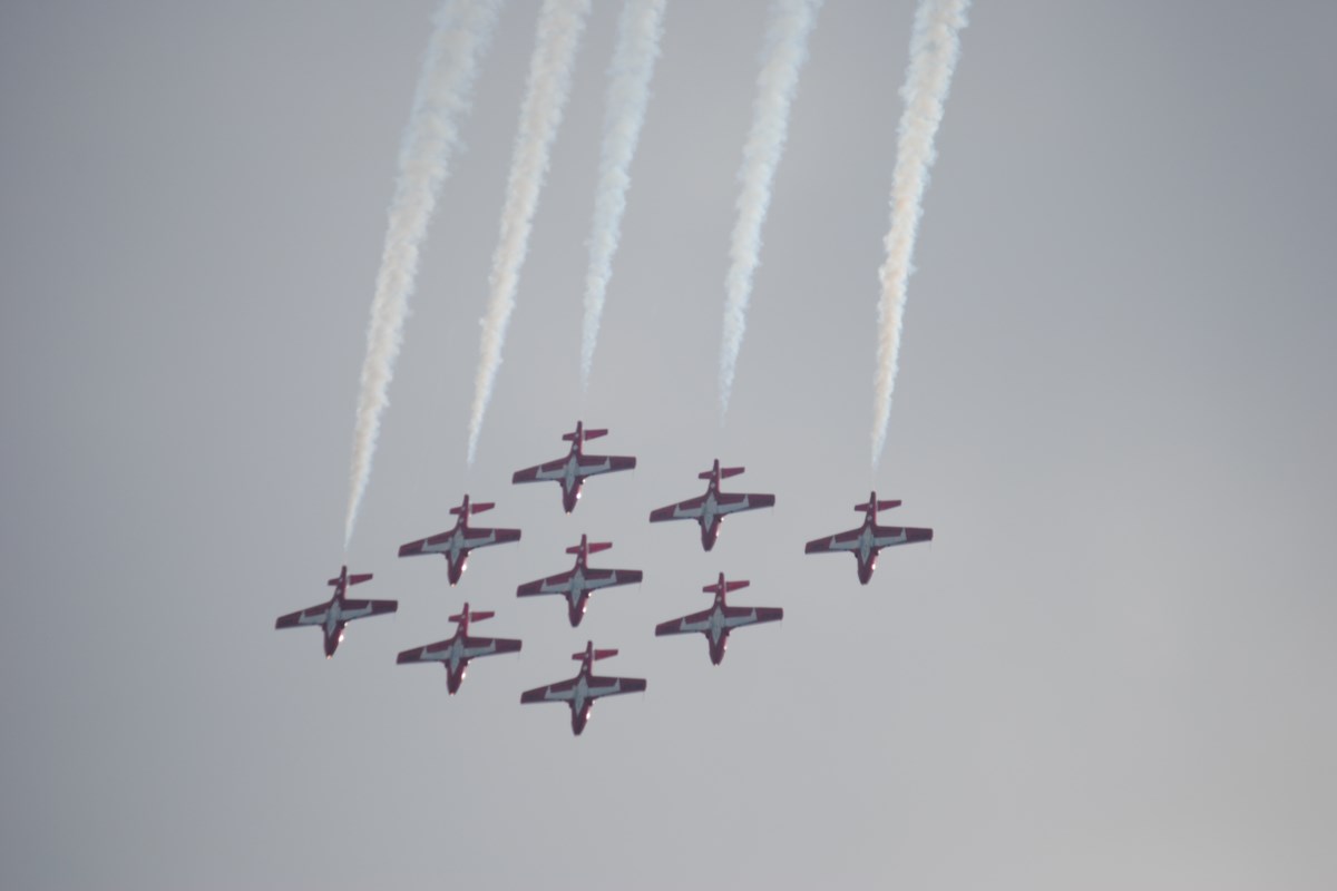 After missing their scheduled appearance at Armed Forces Day, the Canadian Forces Snowbirds will take to the skies over North Bay later this month