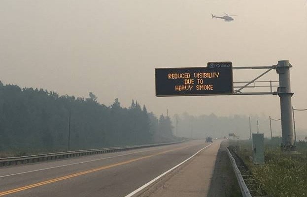 20180727 forest fire smoke warning