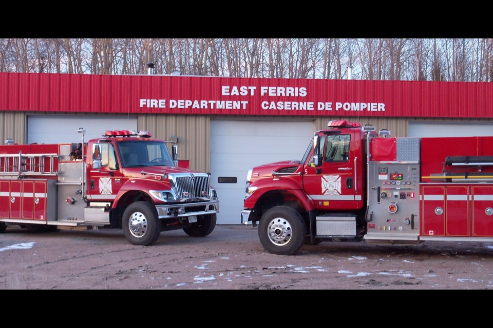 The East Ferris Fire and Emergency Services Astorville Station. Submitted Photo