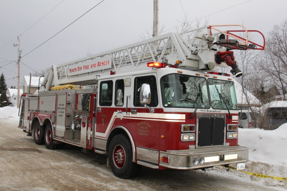 fire ladder truck  north bay turl 2017