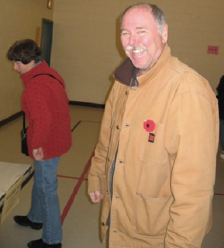 North Bay Police Service Chief George Berrigan, at John XXIII.