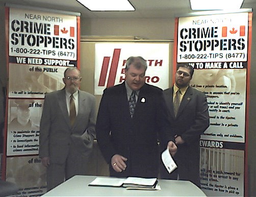 Members of Near North Crime Stoppers