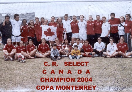 <b>Three North Bay girls are part of this team. Photo courtesy of Carlos Rivas, Special to BayToday.ca.</b>