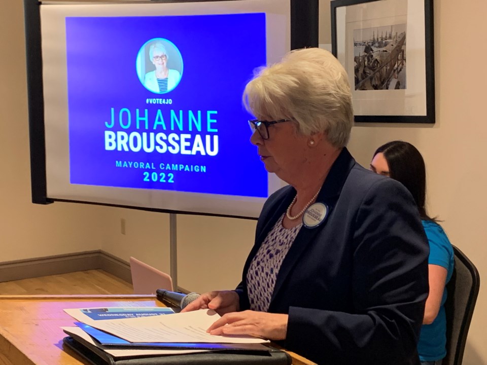 2022 08 31 Johanne Brousseau for mayor 
