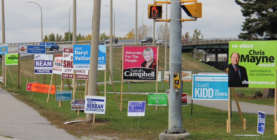 election signs overpass turl 2016