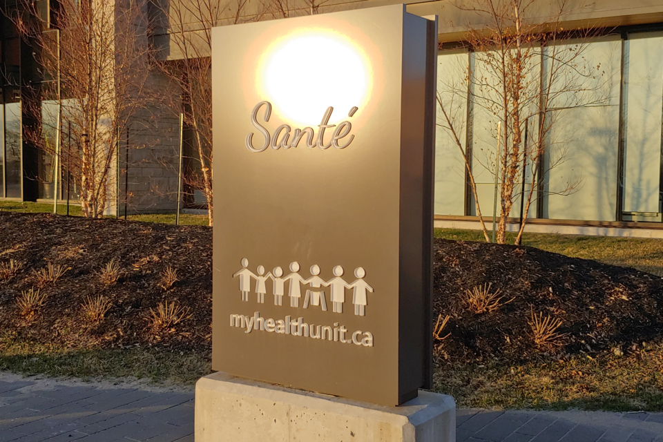 The Oak Street West offices of the North Bay Parry Sound District Health Unit.