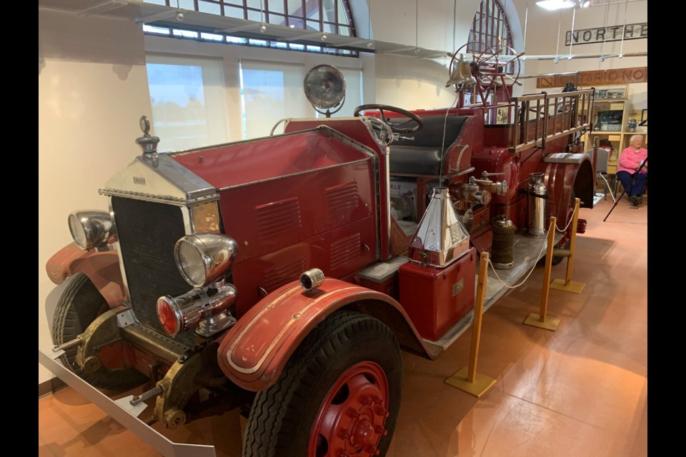 Bickle Fire Truck. Photo by Chris Dawson/BayToday. 