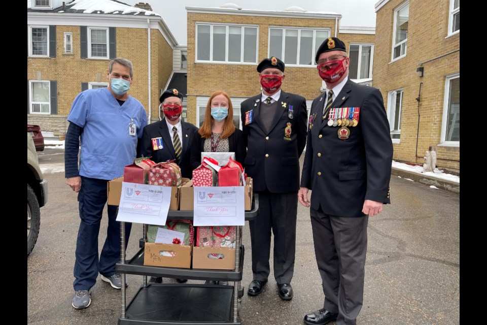 Nipissing Manor delivery to veterans.