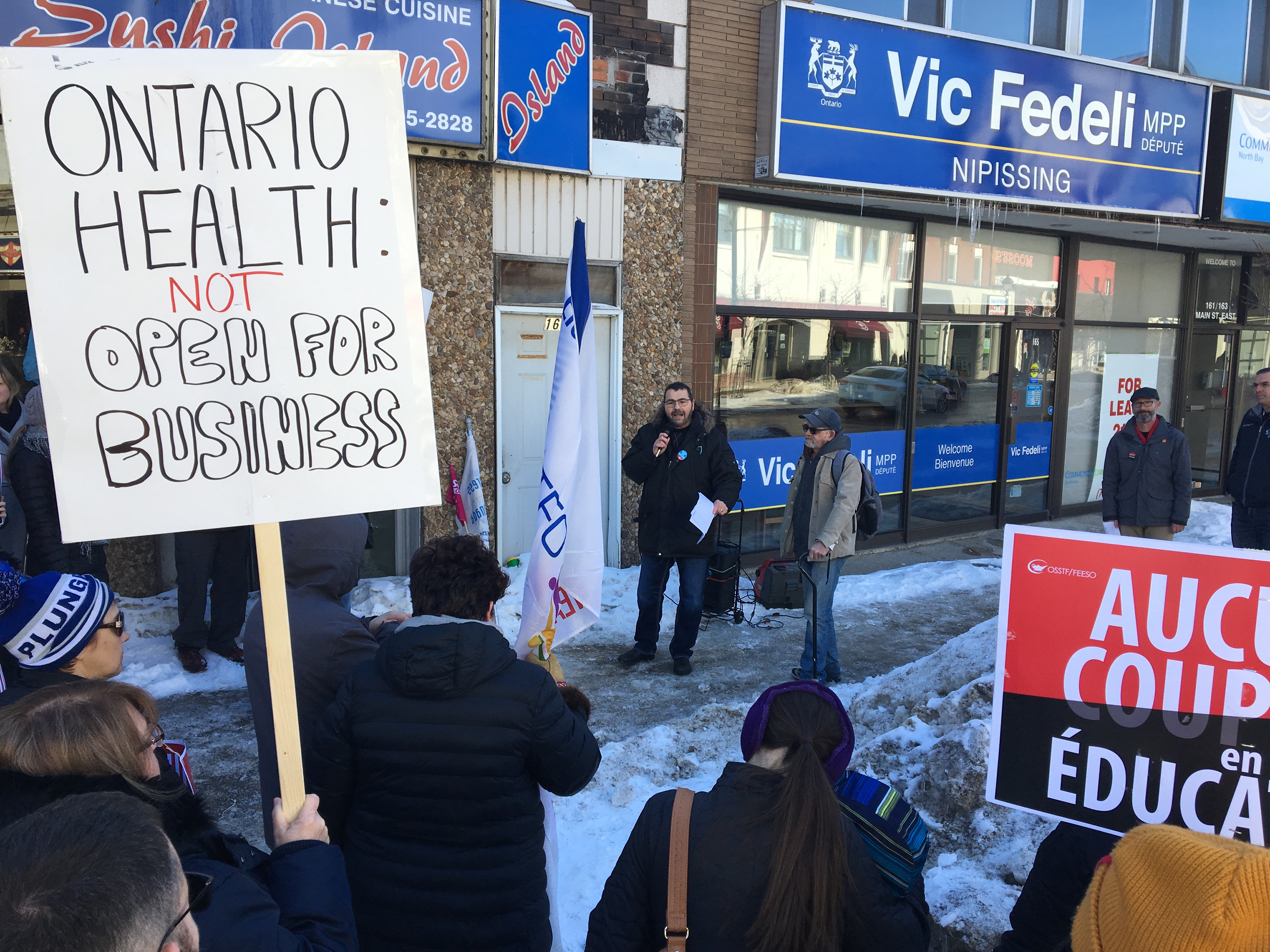 Health Care And Education Workers Fearful Of Job Cuts And