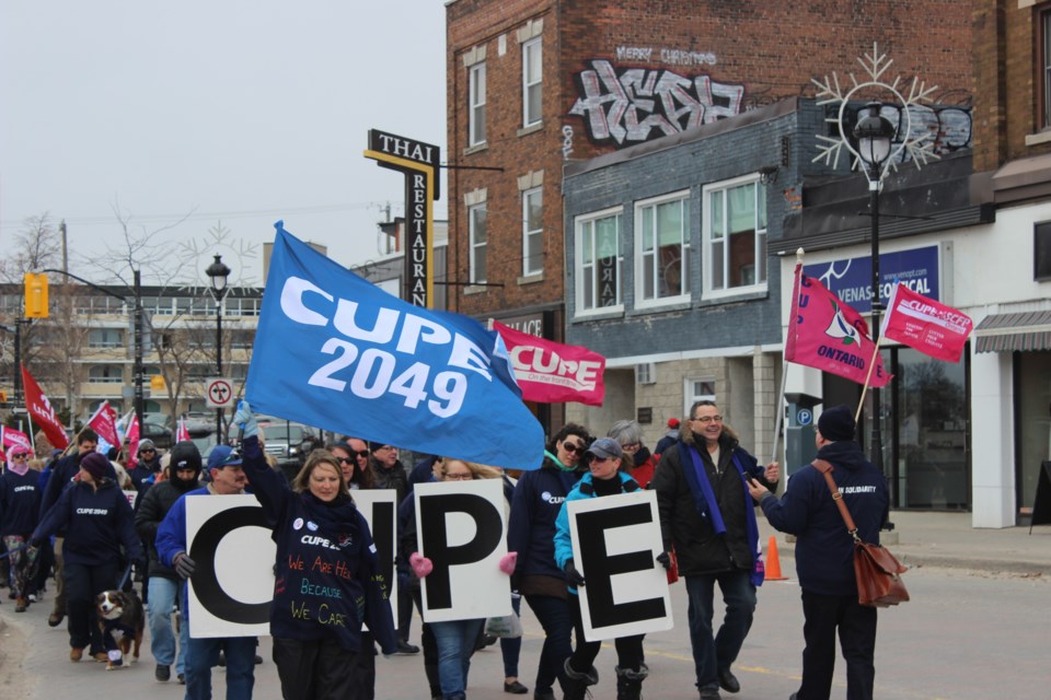 cupe rally for cas ryen veldhuis 2017