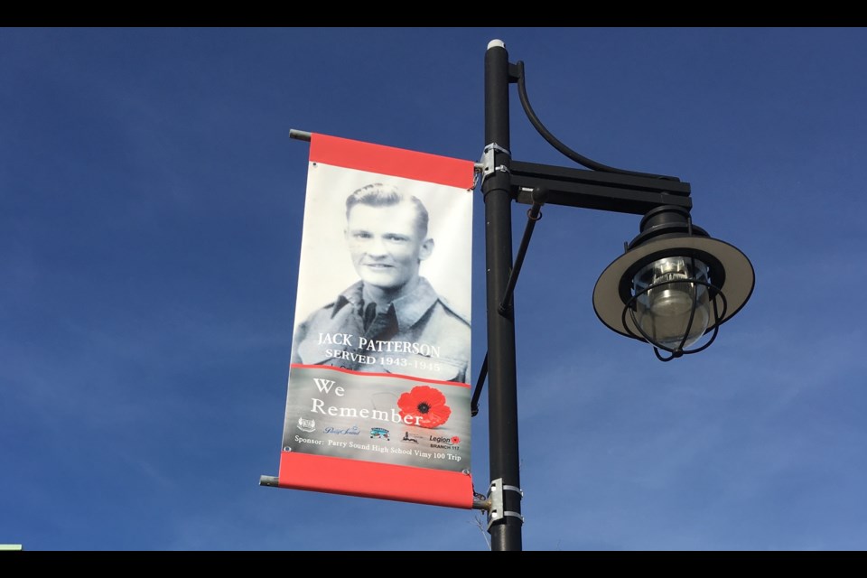 Banners like this could line the main streets of Moose Jaw, as long as groups follow a new municipal policy. Photo courtesy Rick Lund/Perry Sound.