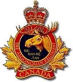 20201010 Algonquin Regiment cap badge