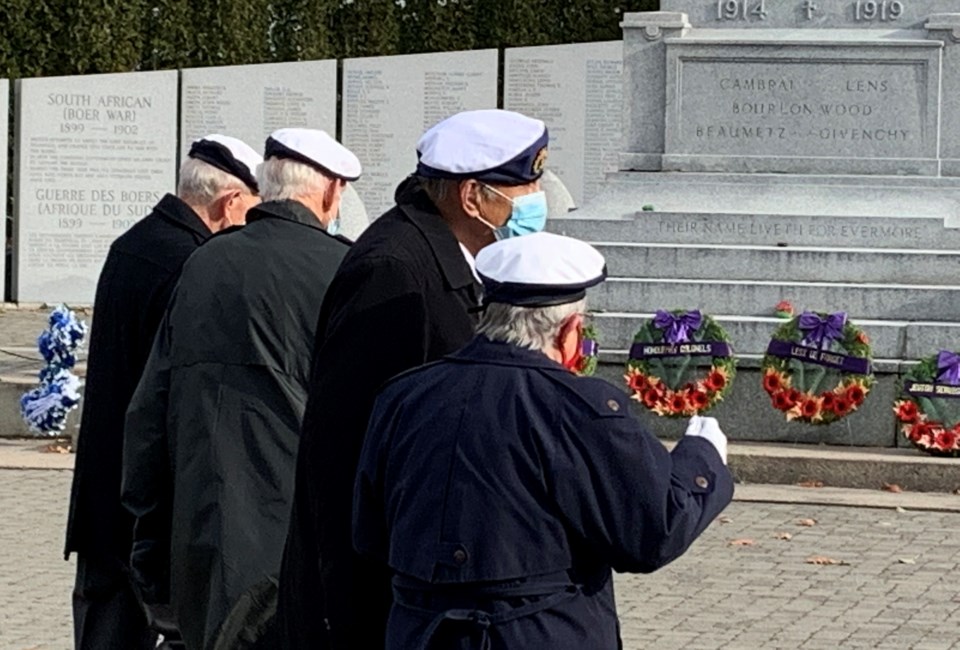 20211111 remembrance day north bay dawson