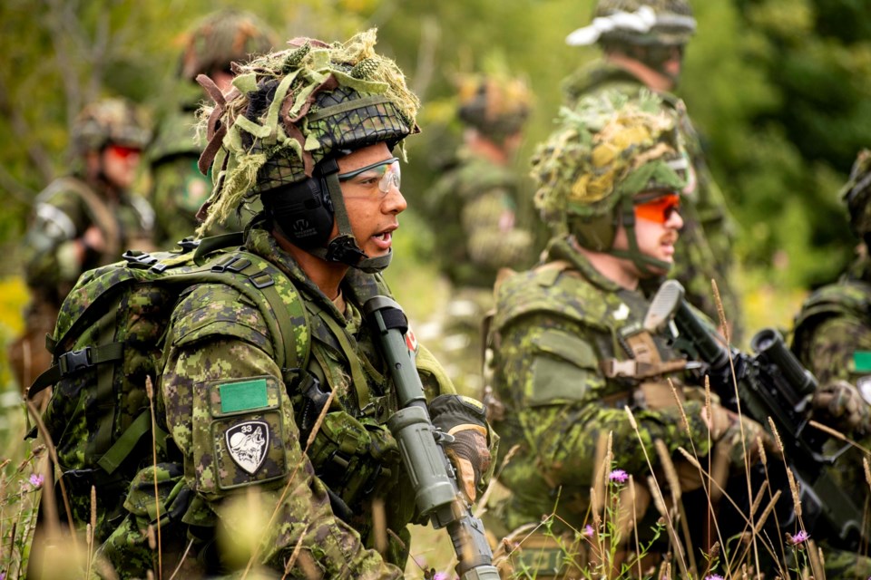 Watch for military traffic on the highway North Bay News