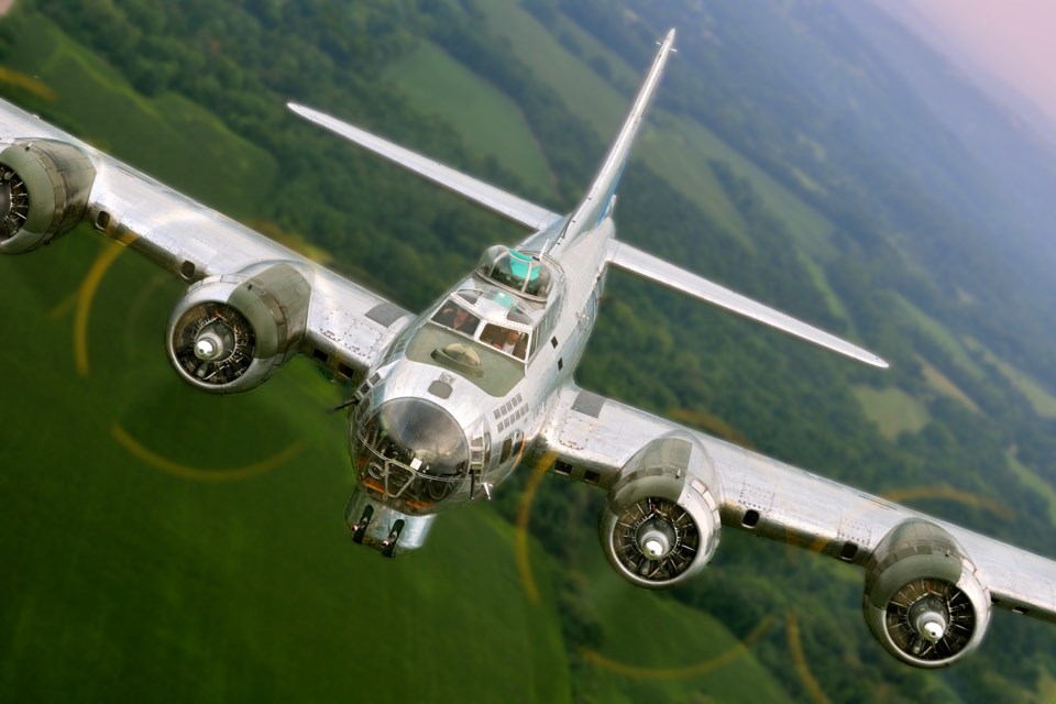 A B-17 bomber. Photo submitted.