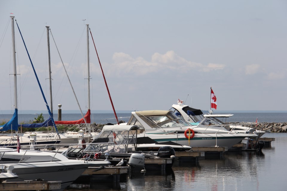 USED 170810 1 Boats at the marina, Photo by Brenda Turl for BayToday.