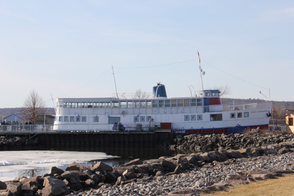USED 170511 4 Old Chief Commanda, North Bay waterfront. Photo by Brenda Turl for BayToday.