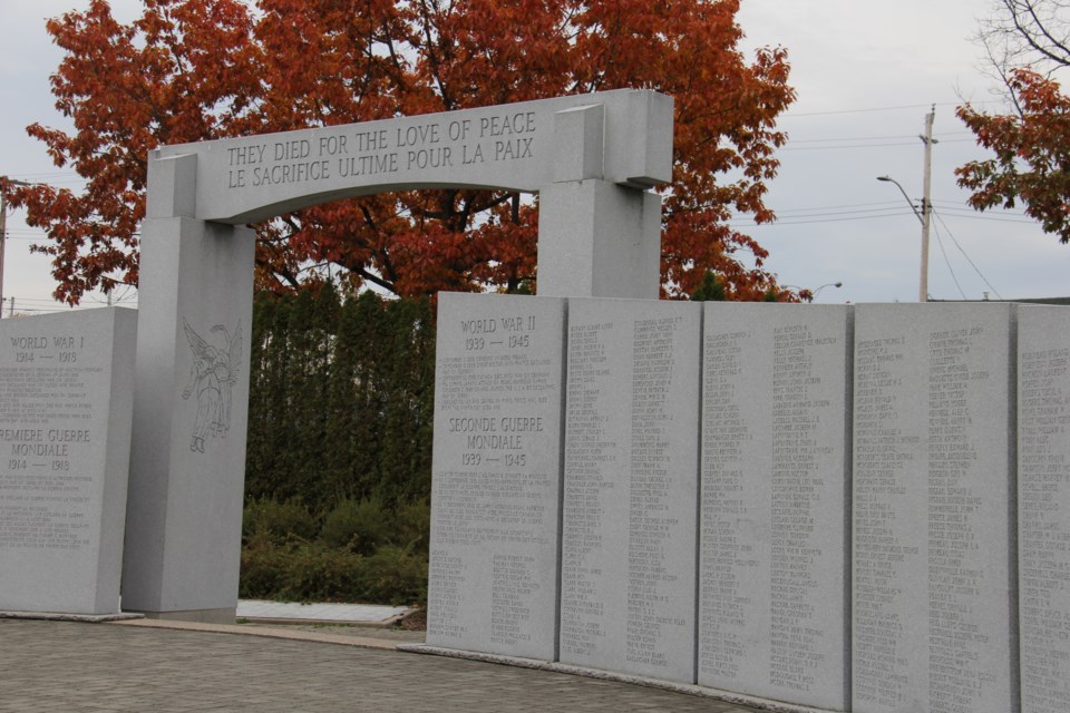 USED 20171102  03 North Bay Area War Memorial Wall. Photo by Brenda Turl for BayToday.