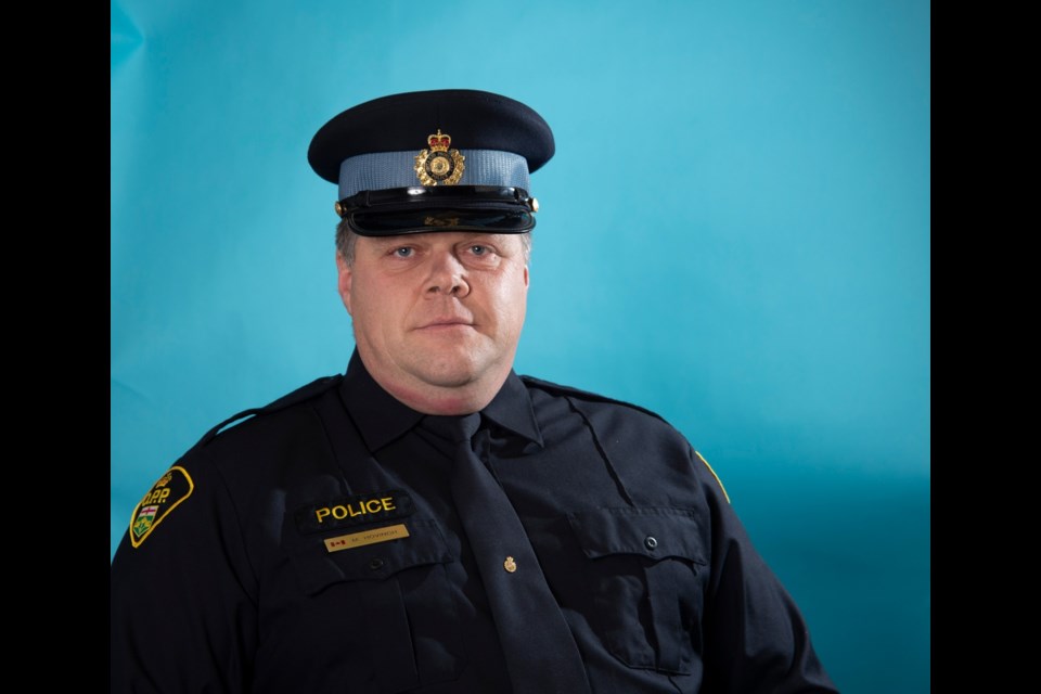 Constable Marc Hovingh. Courtesy OPP.