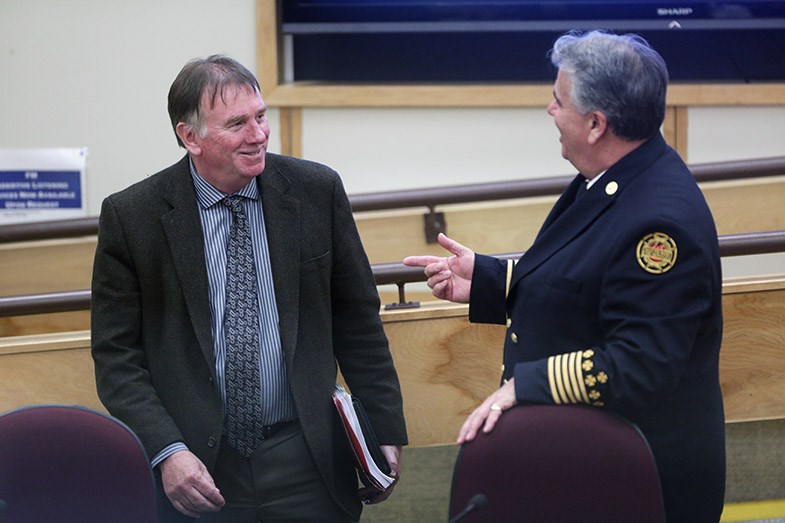 2015 10 13 CAO Horsman Sault Fire Chief Mike Figliola Council KA