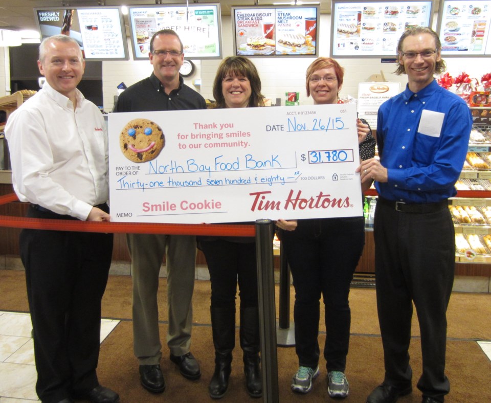 2015 11 26 tim hortons smile cookie cheque