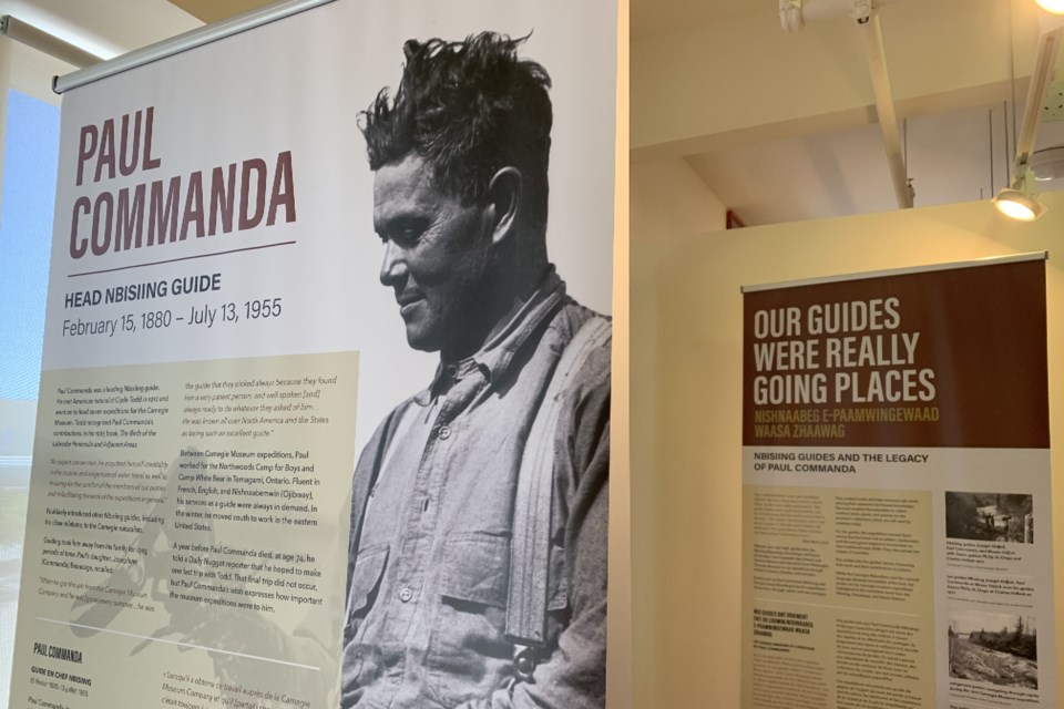 The Paul Commanda exhibit is on at the North Bay Museum