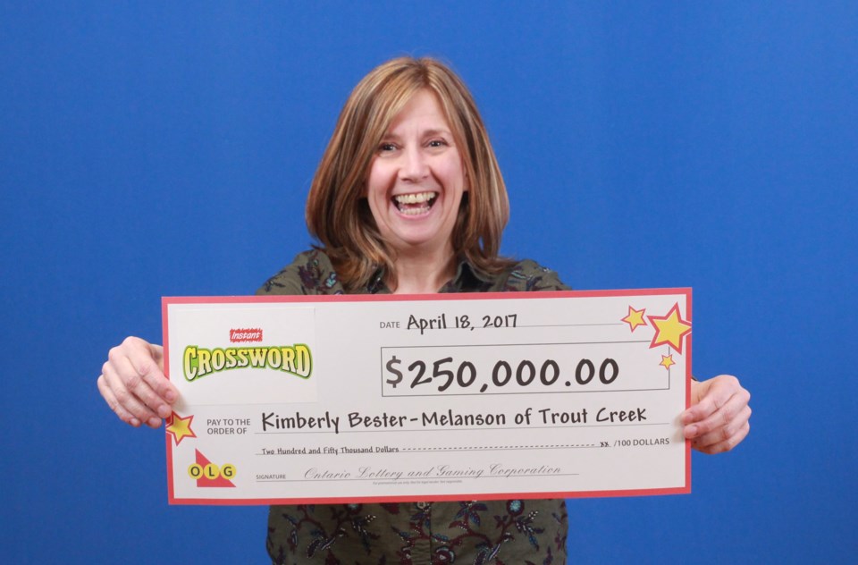 Kimberly Bester-Melanson Crossword Deluxe $250,000.00 of Trout Creek