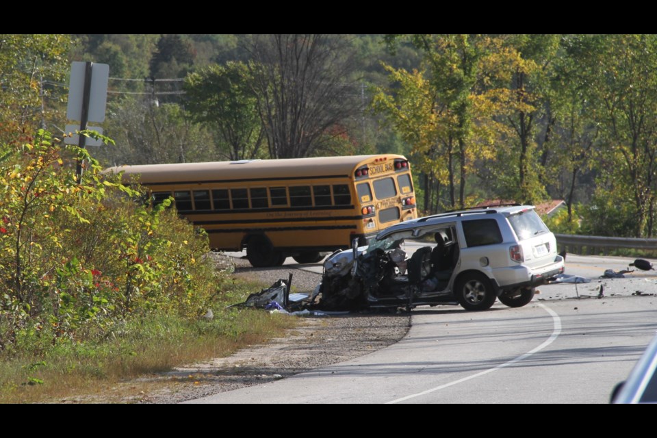 UPDATE: Now open (Trout Lake Road closed after school bus ...