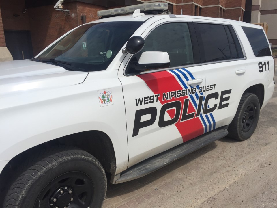 20180502 west nipissing police cruiser turl