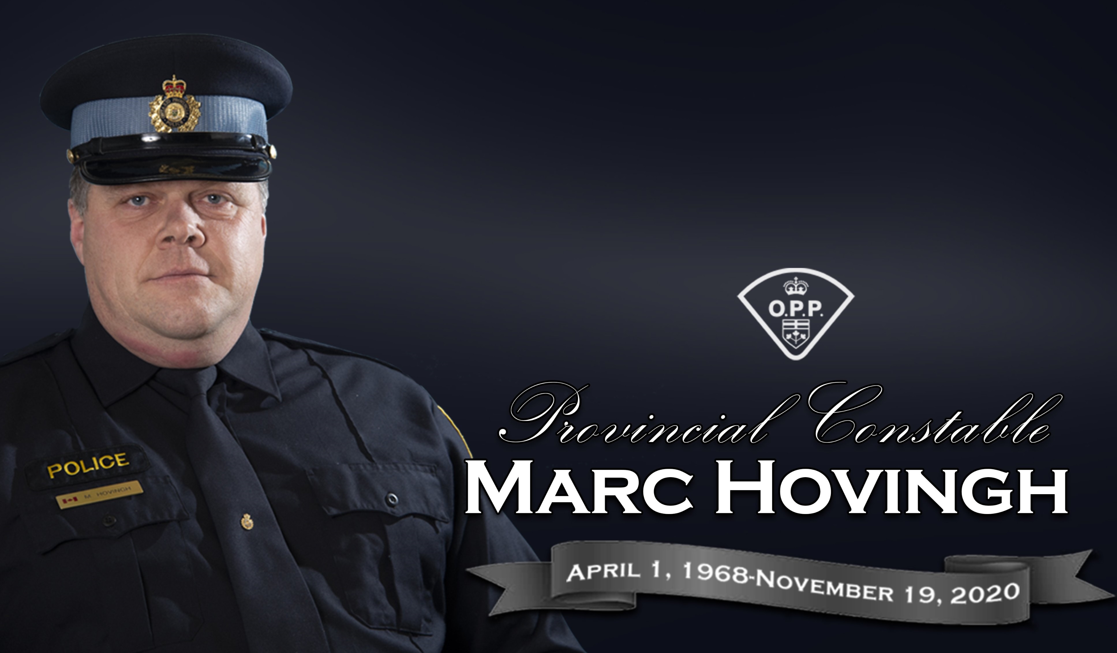 REPLAY: Provincial Constable Marc Hovingh will be laid to rest today -  Timmins News