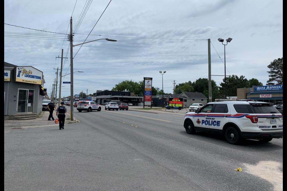 An accident on Lakeshore Drive this afternoon has sent a motorcycle rider to the hospital.
