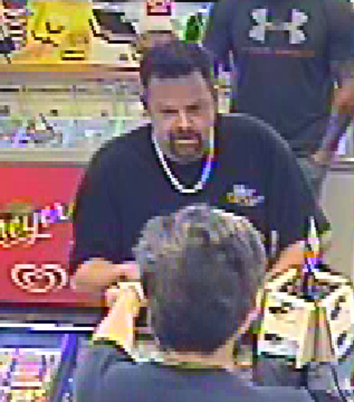 Police believe this man may have information connected to a tractor trailer theft. Submitted.