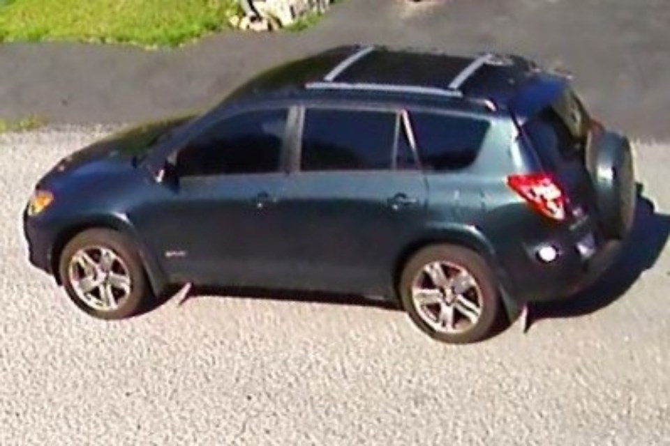Police are seeking information about this vehicle in connection with a home invasion, Tuesday.