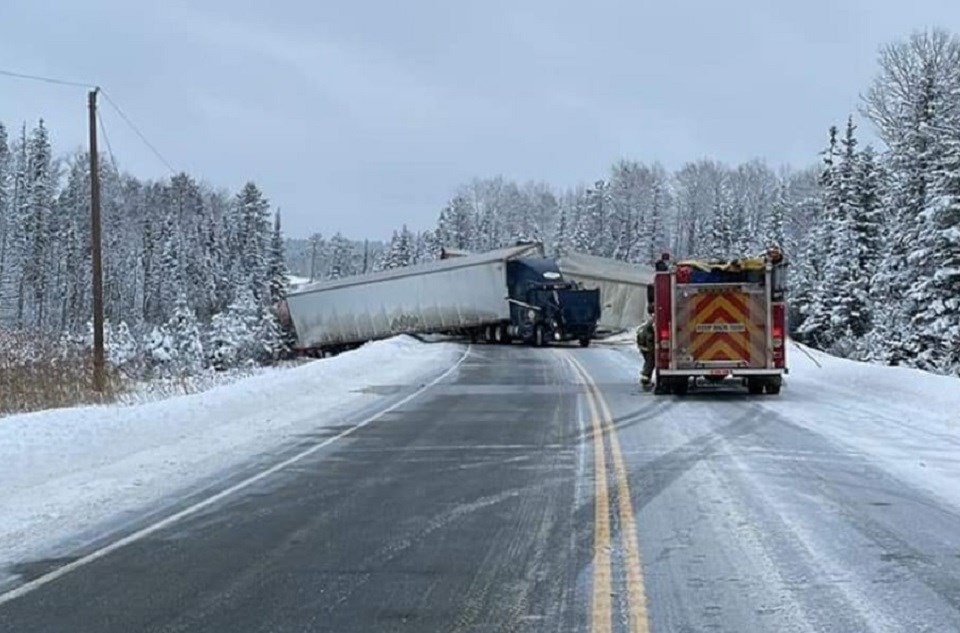 20220207 transport accident highway 11 north avi grewal