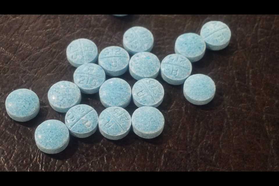 Fentanyl pills. Photo courtesy North Bay Police Service.