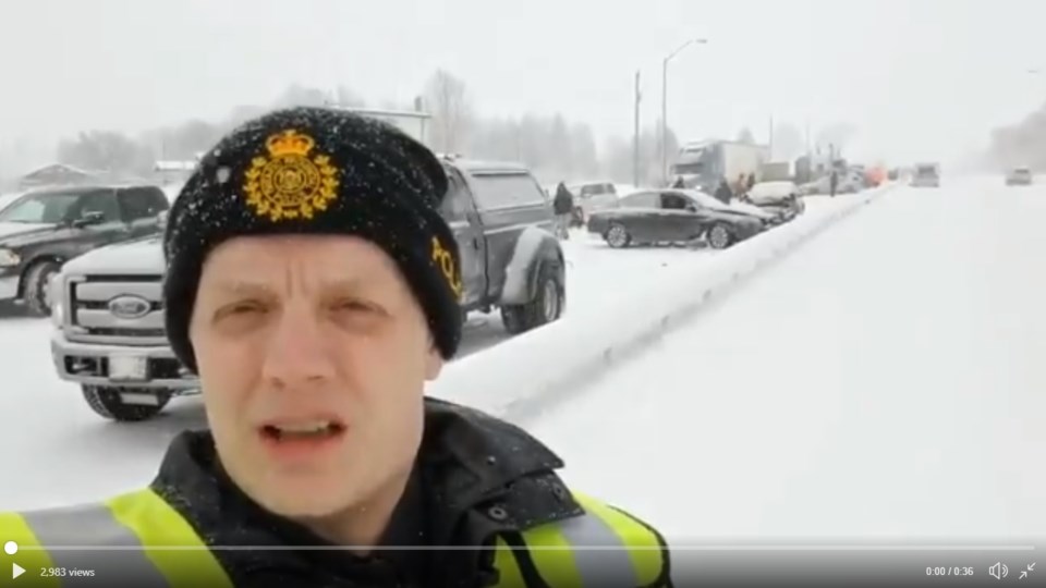 orillia hwy 11 pileup